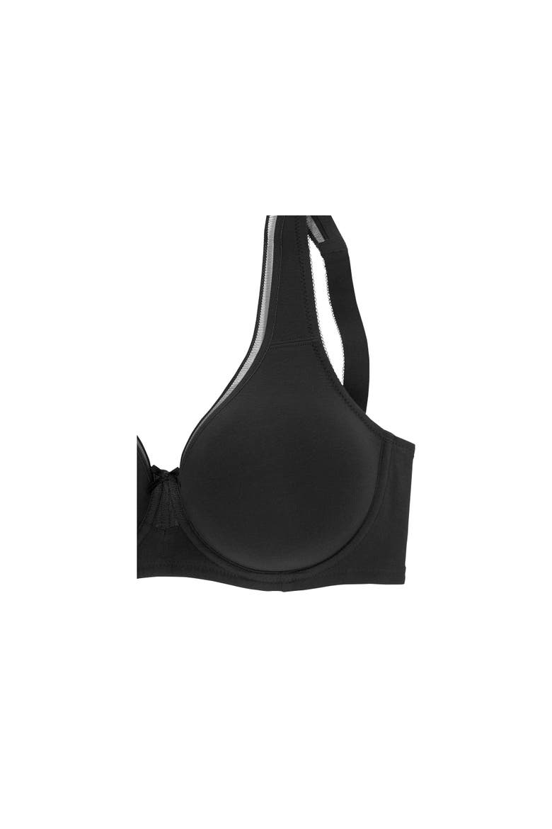 Women's 2 Pk Minimizer Underwire T-Shirt Bras, Alternate, color, Black & White