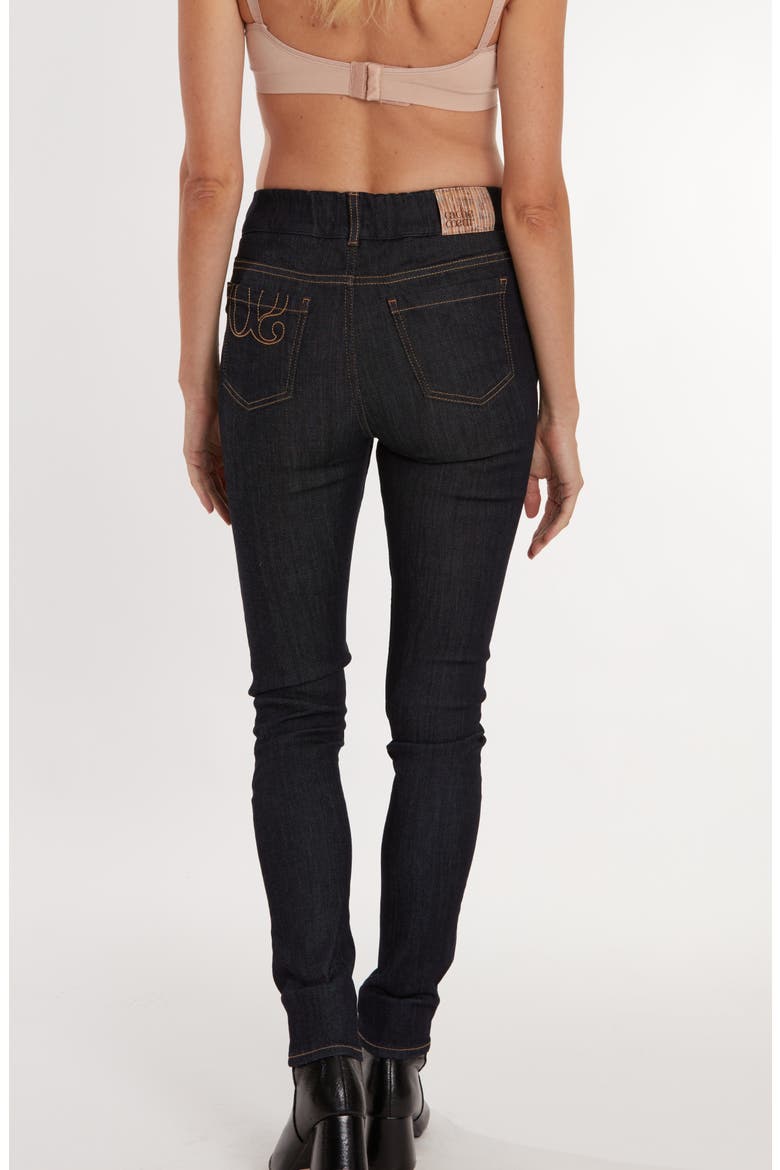 Sharon Maternity and postpartum denim, Alternate, color, DARK BLUE