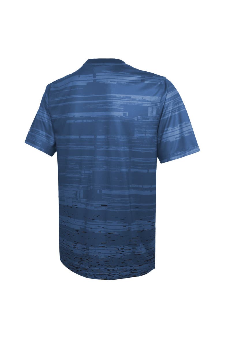 Men's New Era Royal Indianapolis Colts Combine Authentic Sweep T-Shirt, Alternate, color, Royal