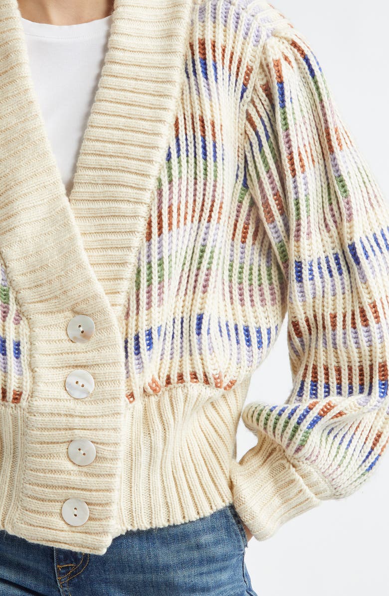 FARM Rio Bold Stitch Cardigan, Alternate, color,