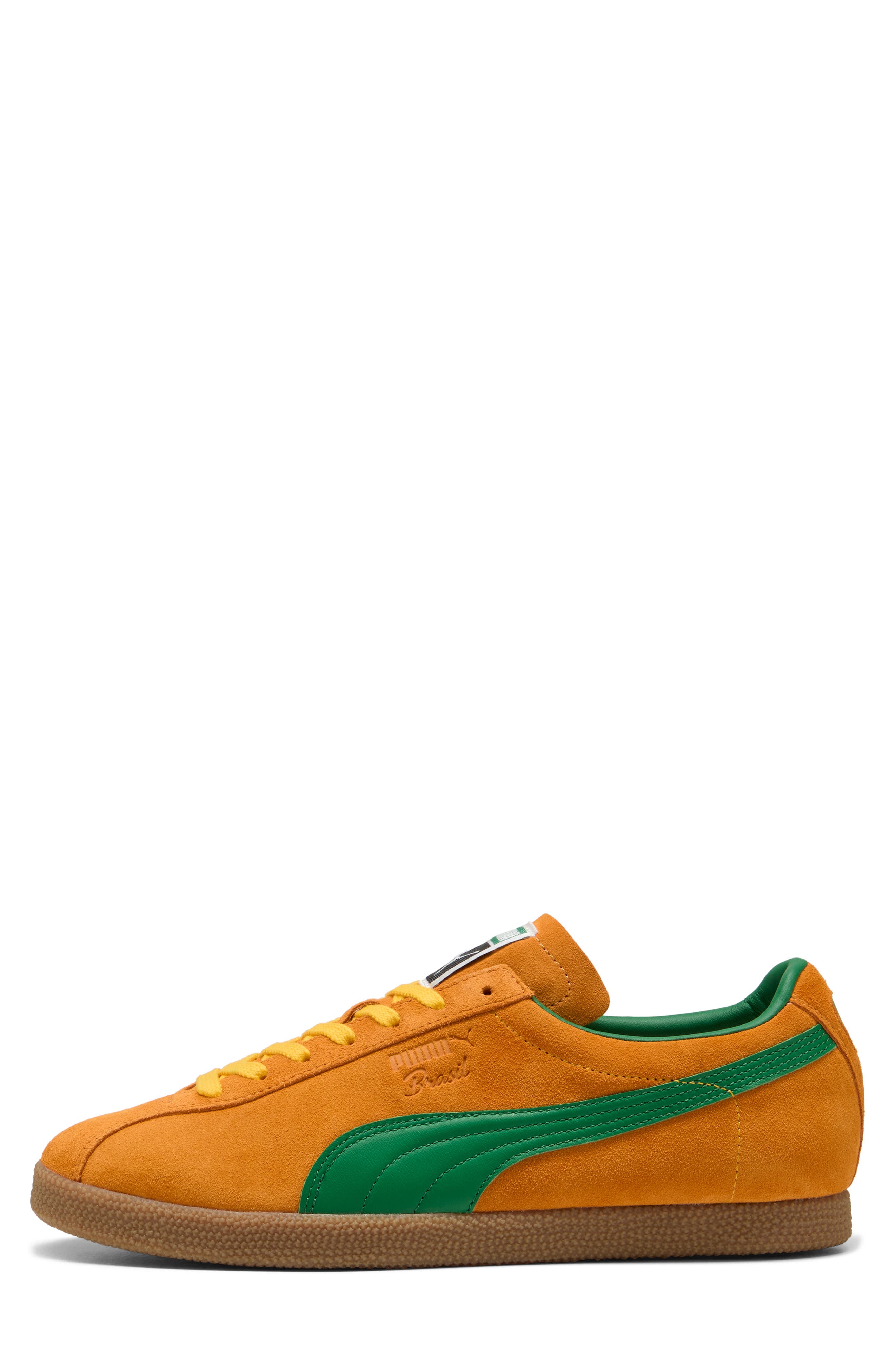 PUMA Brasil Sneaker, Alternate, color, Dark Poppy