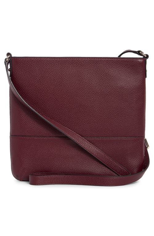 Kate Spade New York Southport Avenue Cora Crossbody Bag In Burgundy