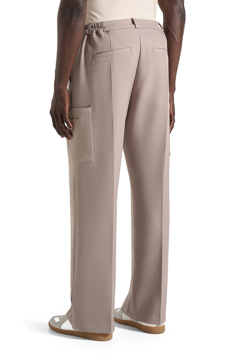 Manière De Voir Luca Relaxed Fit Pleated Pocket Trousers, Alternate, color,