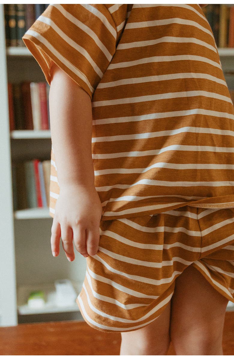 Winnie + Crew Toby Set, Alternate, color, Apple Cinnamon Stripe