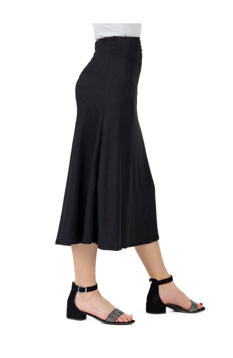 24sevenKid Elastic Waistline Maxi Skirt, Alternate, color, Black