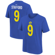 Nike Youth Nike Matthew Stafford Royal Los Angeles Rams Player Name & Number T-Shirt