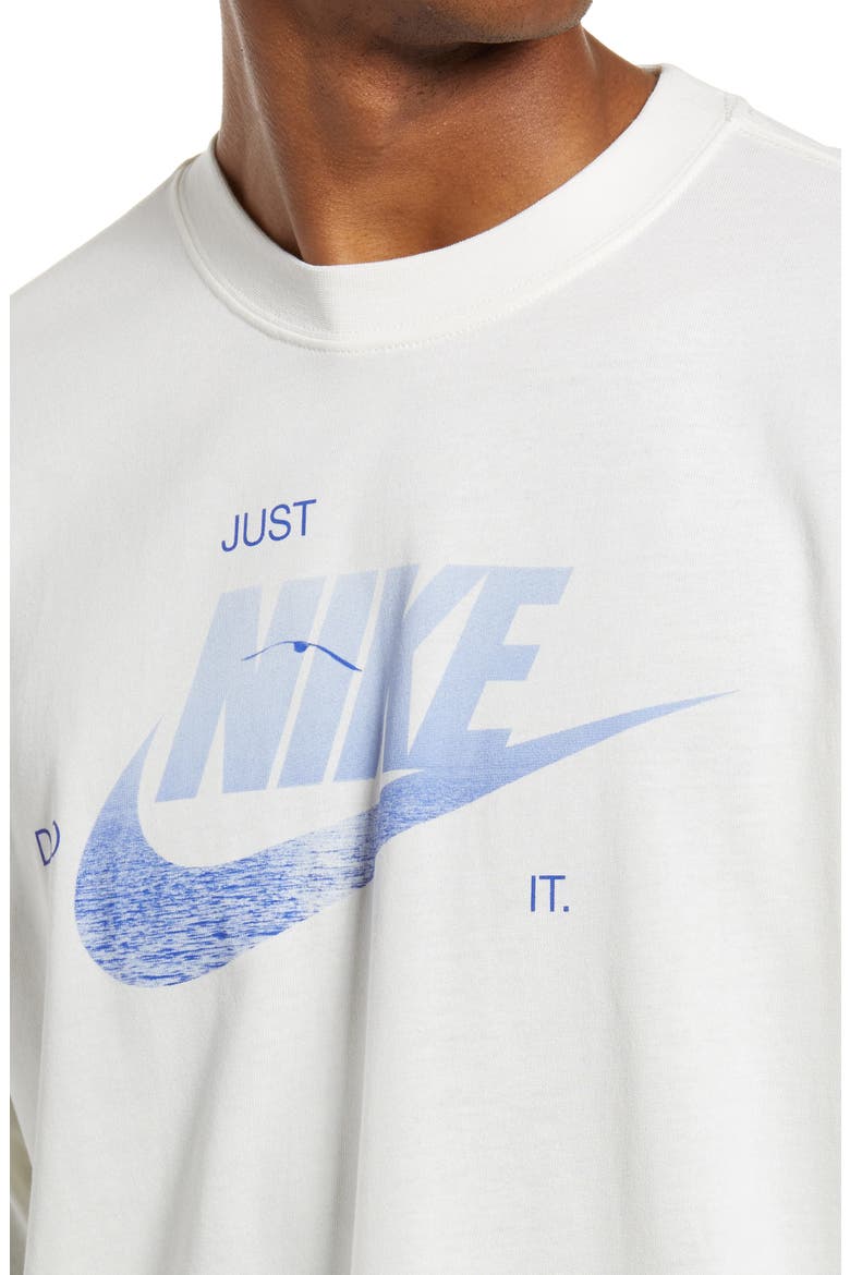 Sportswear Max 90 Long Sleeve Graphic Tee, Alternate, color, PURE