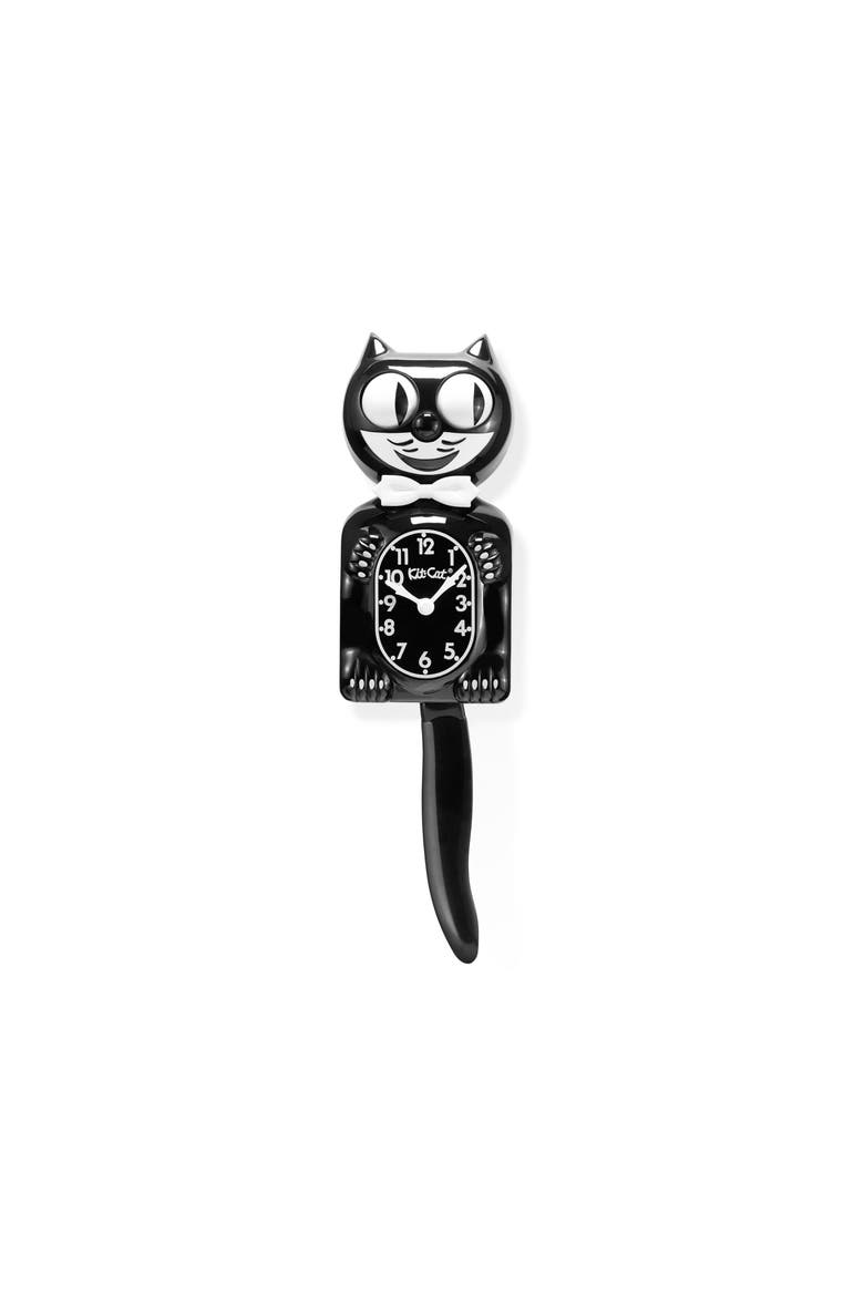 Kit-Cat Clock, Alternate, color, BLACK