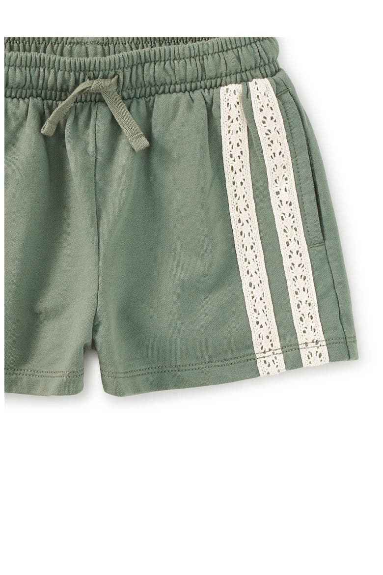 Crochet Sporty Shorts, Alternate, color, Dried Rosemary