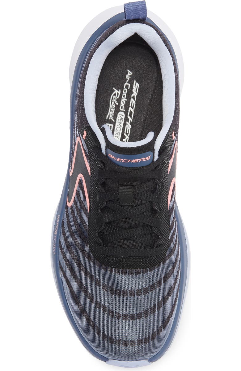 SKECHERS Relaxed Fit Deluxe Vapor Sneaker, Alternate, color, Black/ Purple/ Pink