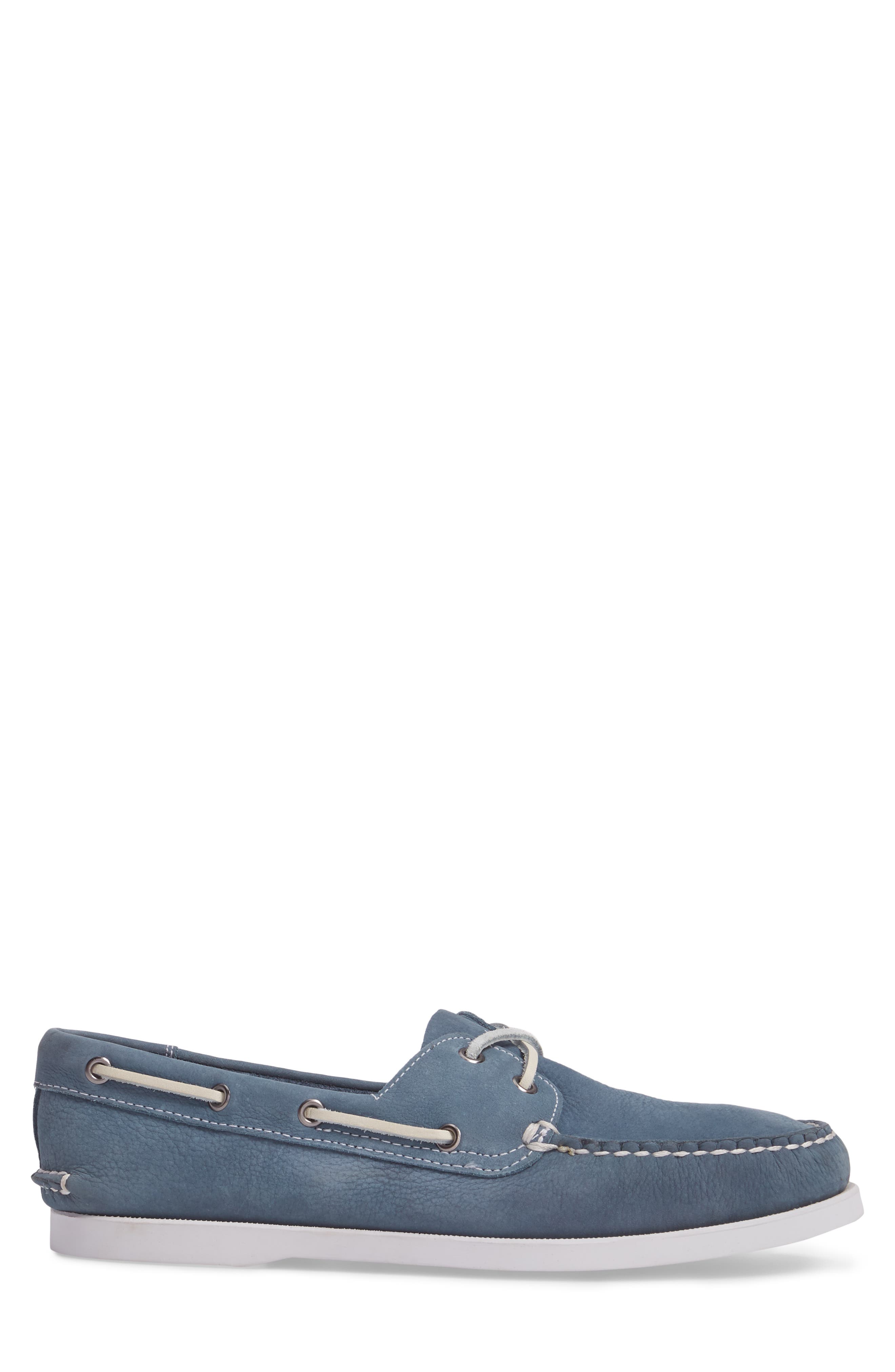 Pacific Boat Shoe, Alternate, color, BLUE NUBUCK