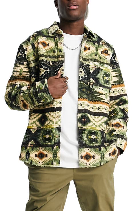 High Pile Fleece Overshirt