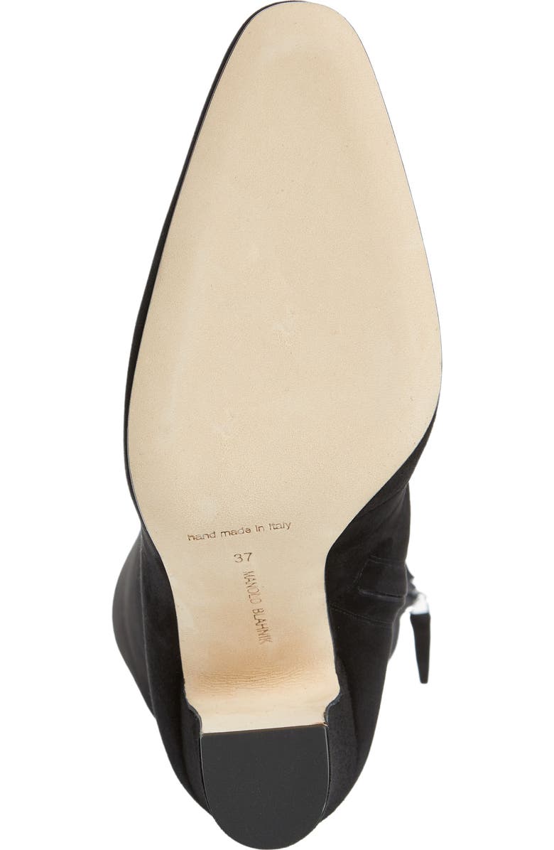 Manolo Blahnik Bobola Knee High Boot, Alternate, color,