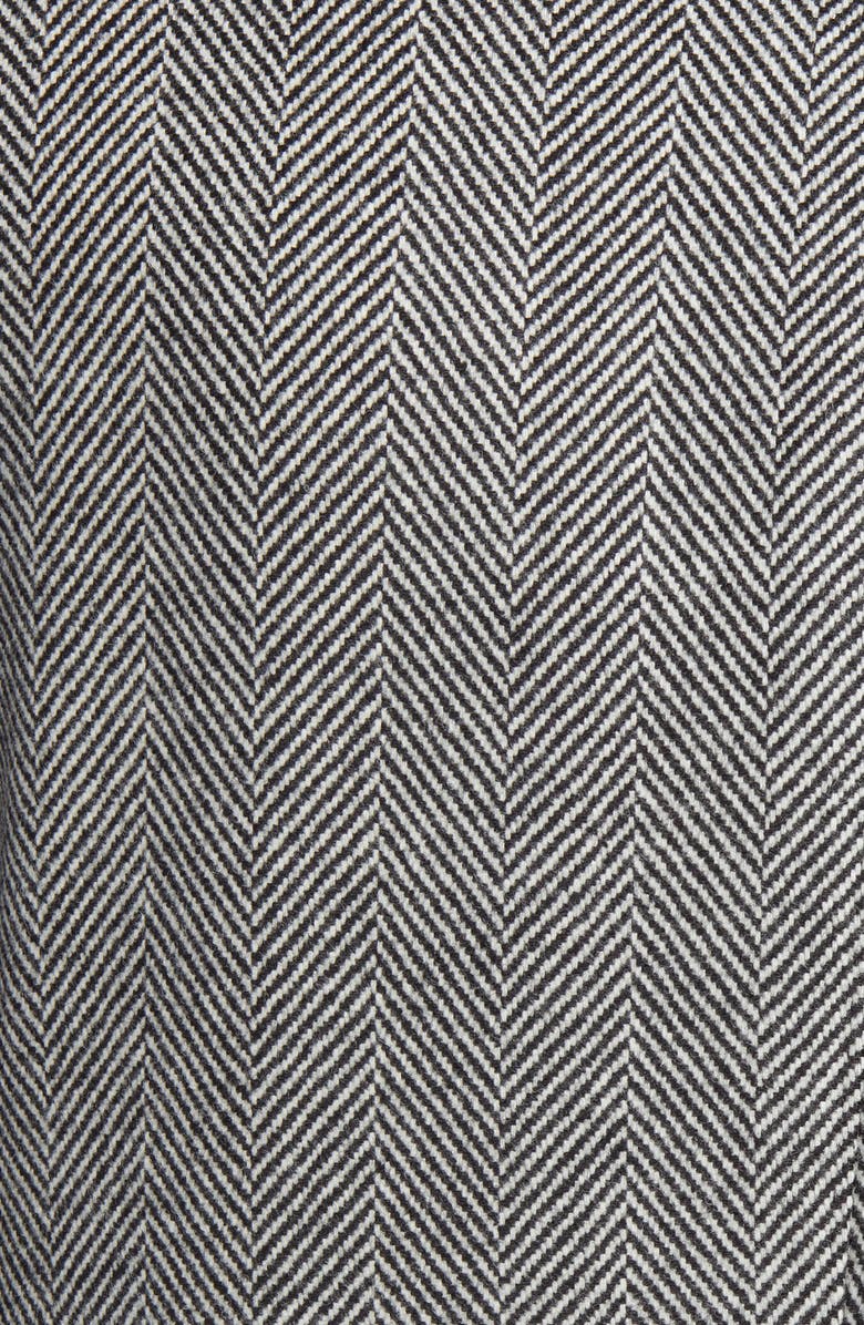 Cardinal of Canada Sheppard Herringbone Wool Double Breasted Overcoat, Alternate, color, 