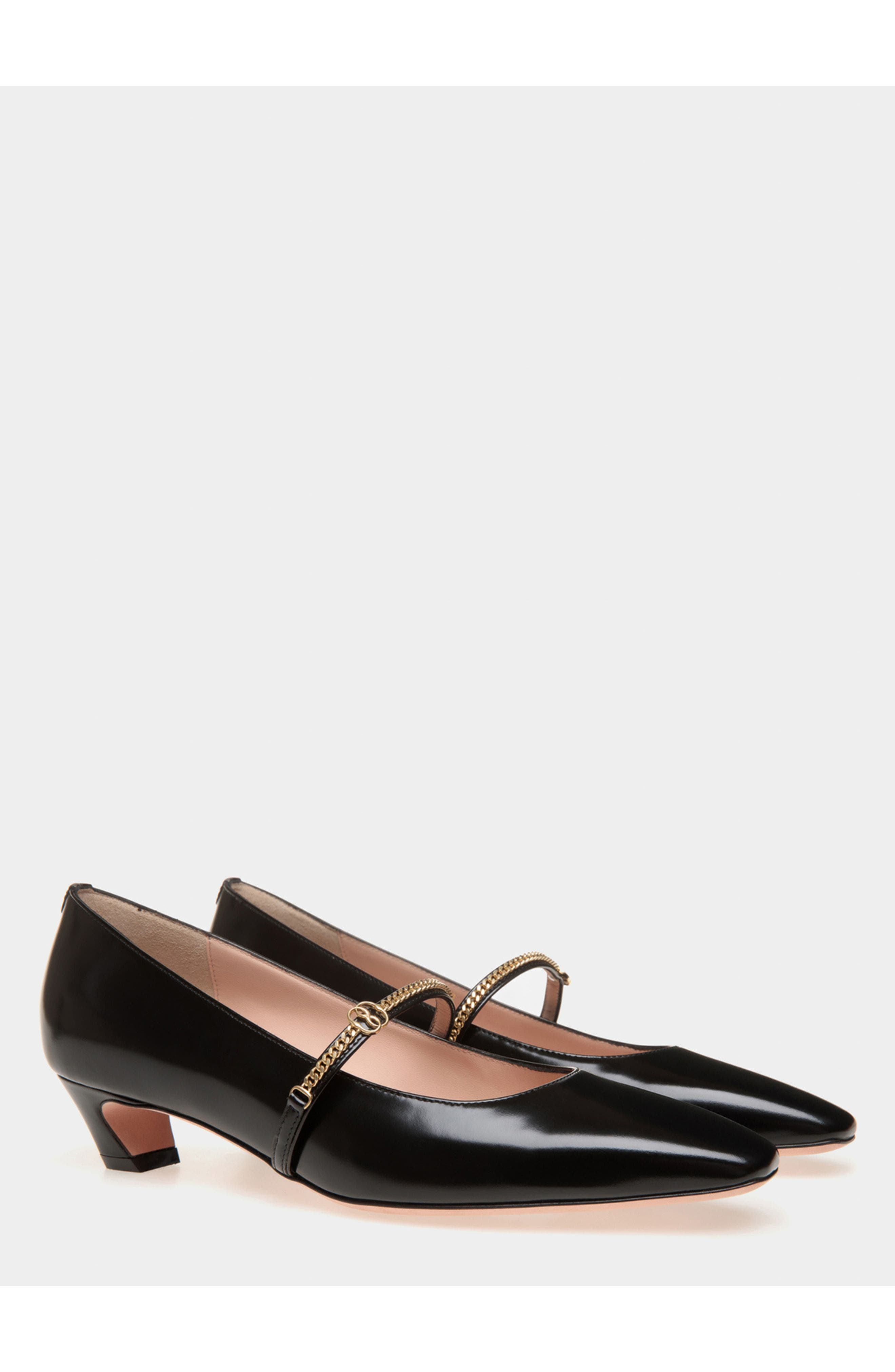 Bally Sylt Mary-Jane Pump, Alternate, color, Black