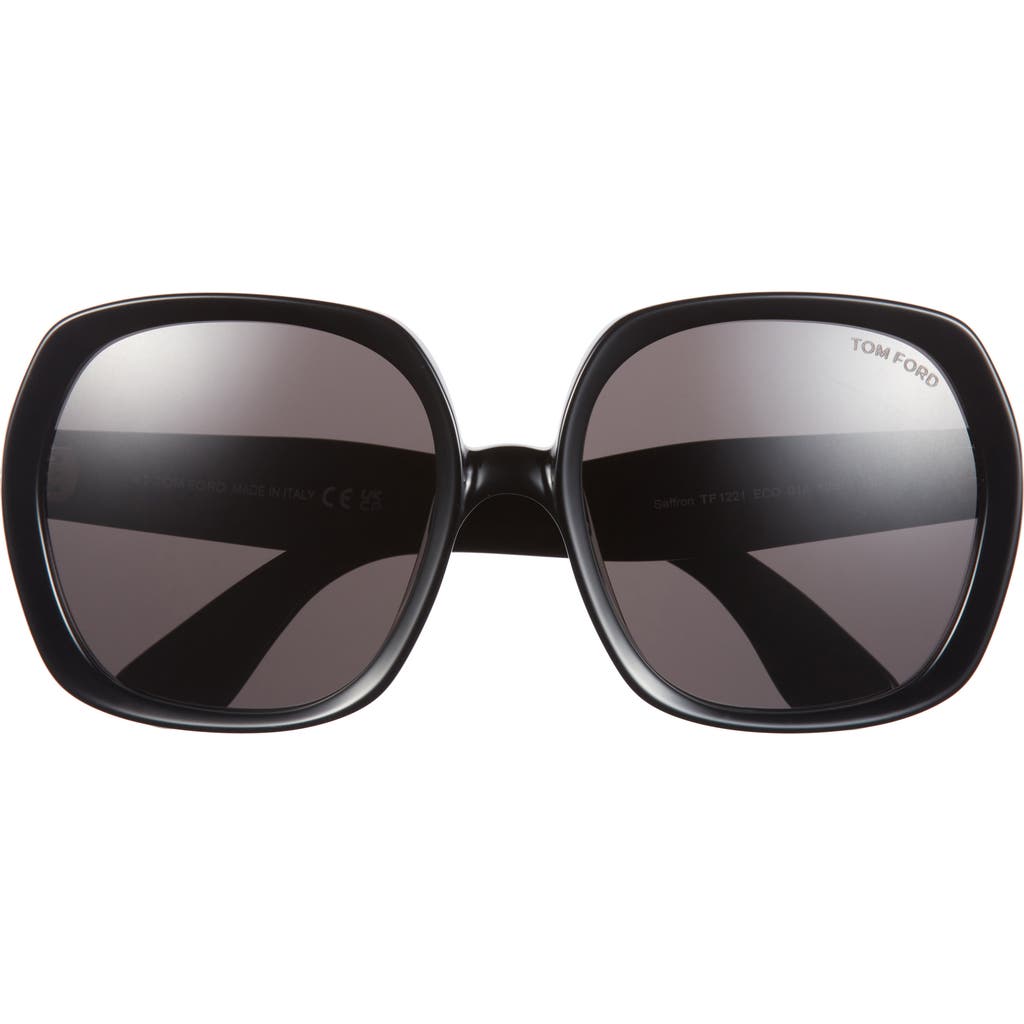 Tom Ford 54mm Square Sunglasses In Black