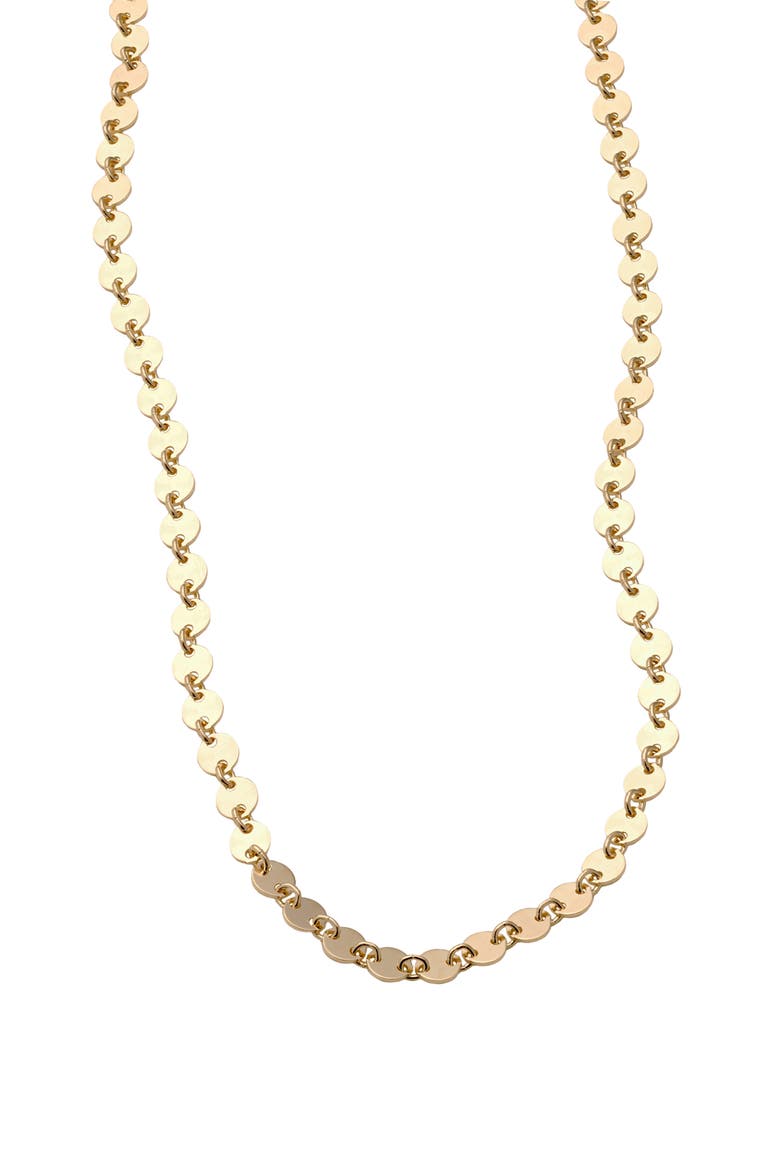 Poppy Link Choker, Alternate, color, GOLD