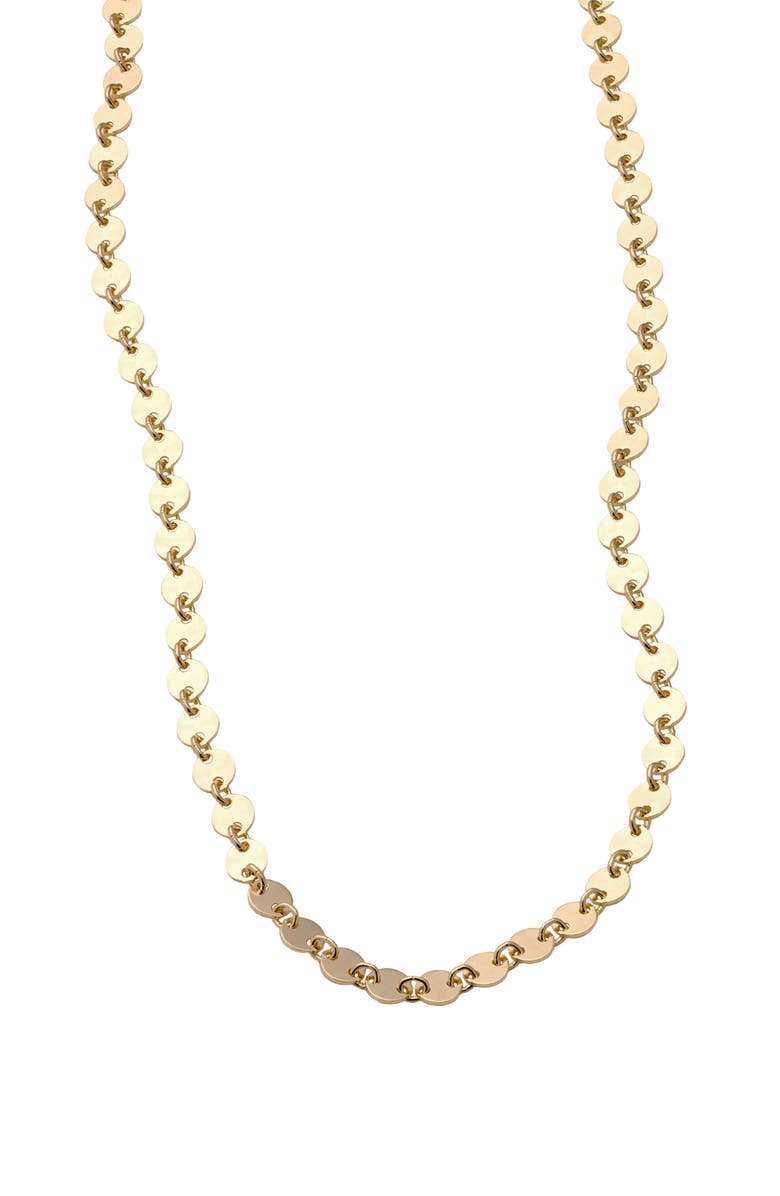 MADE BY MARY Poppy Link Choker, Alternate, color, Gold