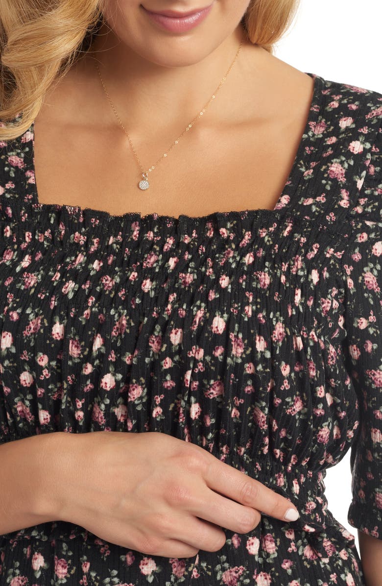 Everly Grey Tracey Maternity/Nursing Top, Alternate, color,