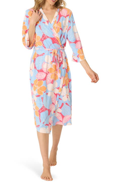 Tropical Dreams Print Robe