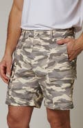LEISURE LAB Ripstop Cargo Camo Shorts