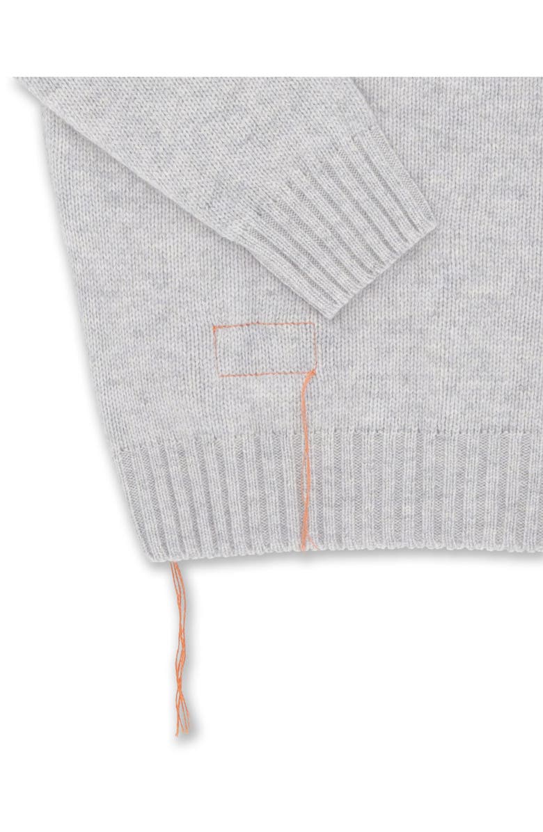 Fortela Mallory Merino Wool High Neck Sweater, Alternate, color, Grey