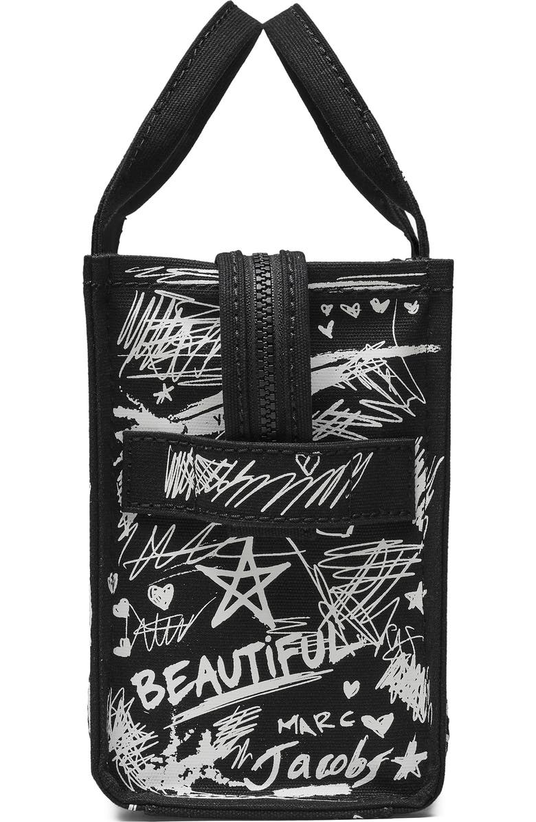 Marc Jacobs The Small Canvas Tote, Alternate, color, Black Multi