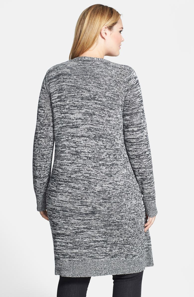 Eileen Fisher Long Seasonless Silk Twist Cardigan, Alternate, color,