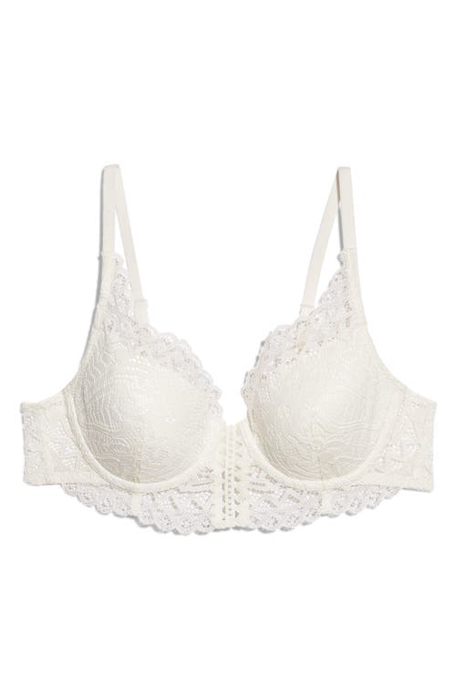 Etam Dream Classique Longline Underwire Bra In Ecru