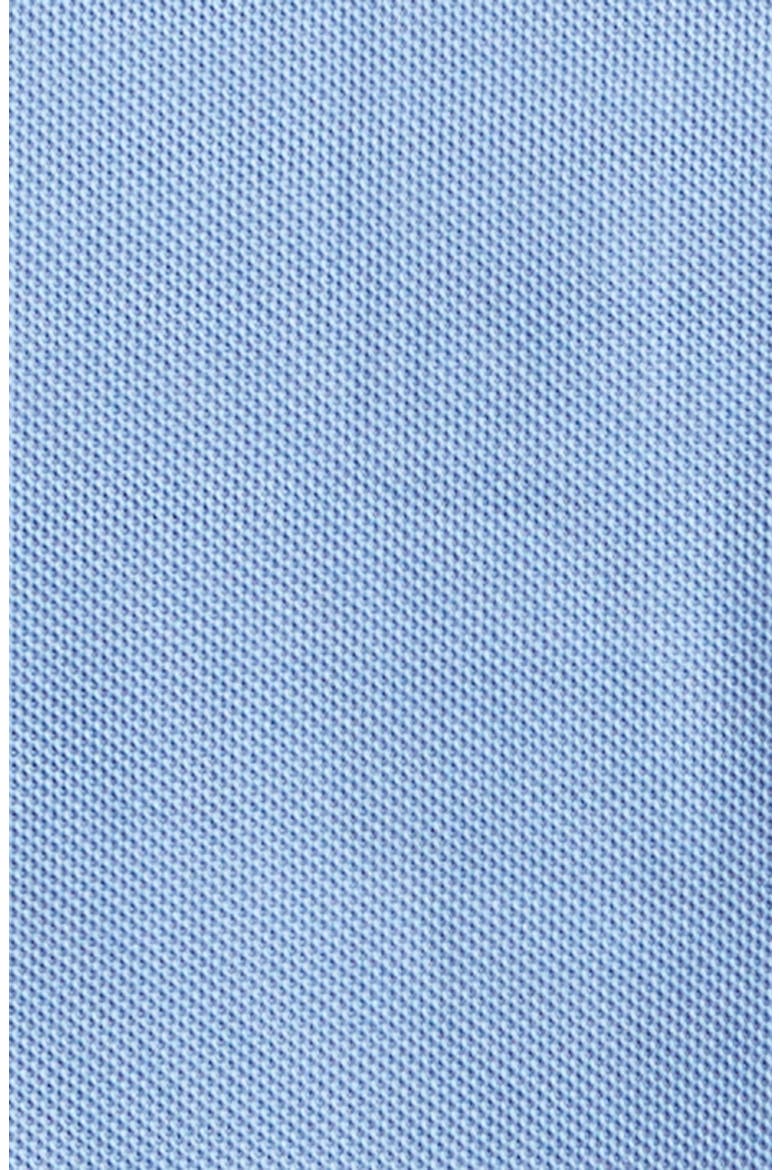 Eddie Check Trim Cotton Piqué Polo, Alternate, color, CORNFLOWER BLUE