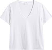 Good American Heritage V-Neck T-Shirt