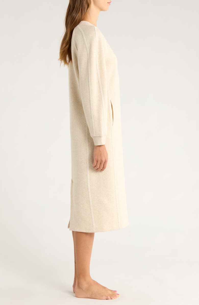 UGG<sup>®</sup> Classic Long Sleeve Nightgown, Alternate, color, Sand Heather
