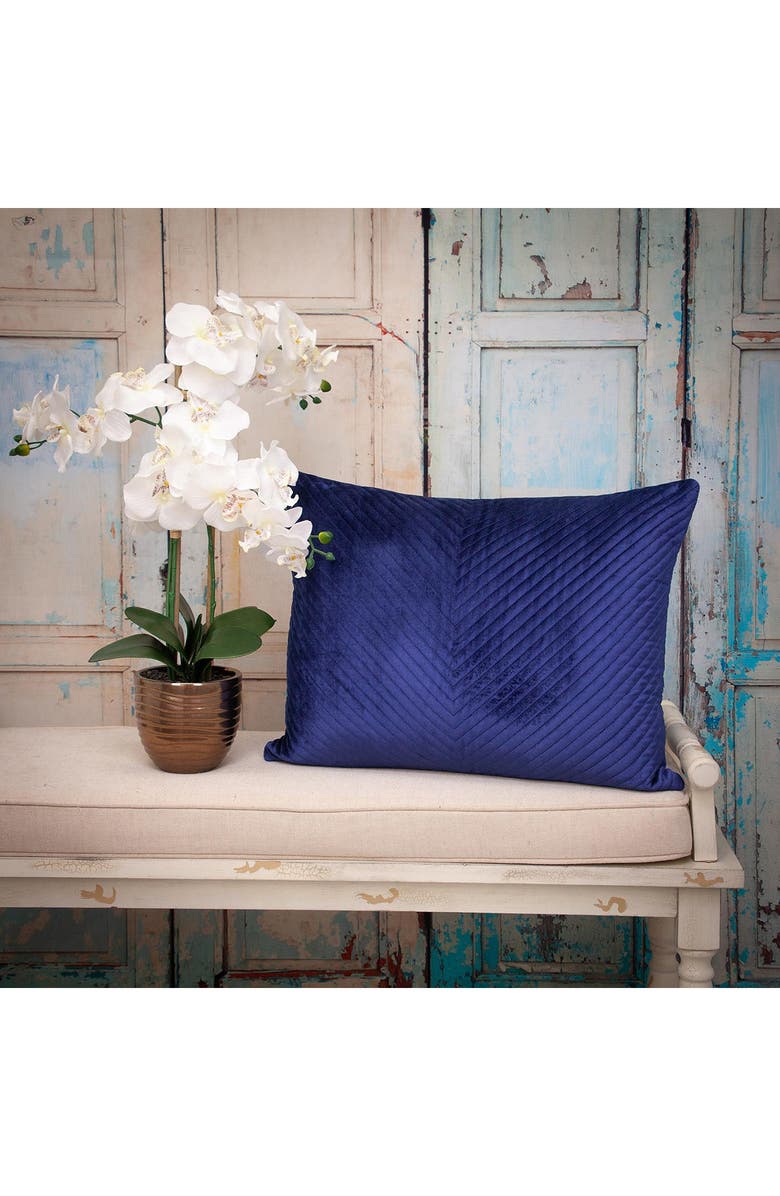 PARKLAND COLLECTION Miki Throw Pillow, Alternate, color, Blue