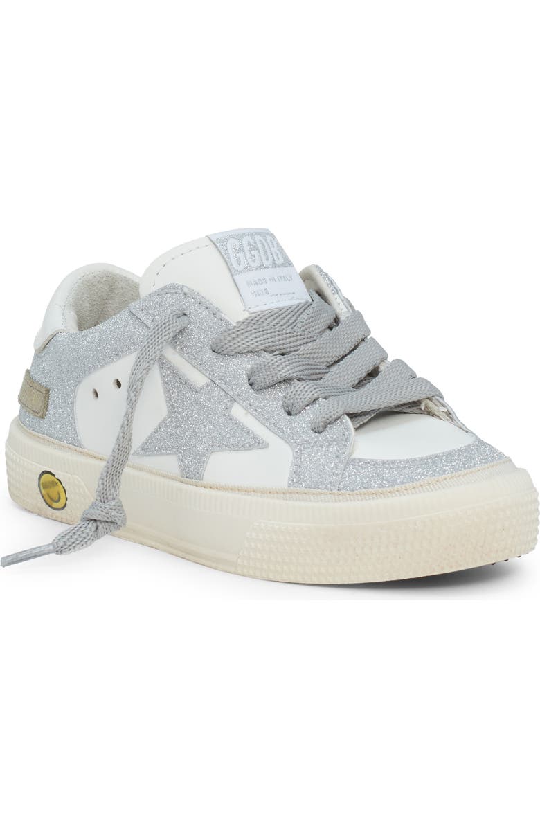 Golden Goose Kids' May Glitter Low Top Sneaker, Main, color,