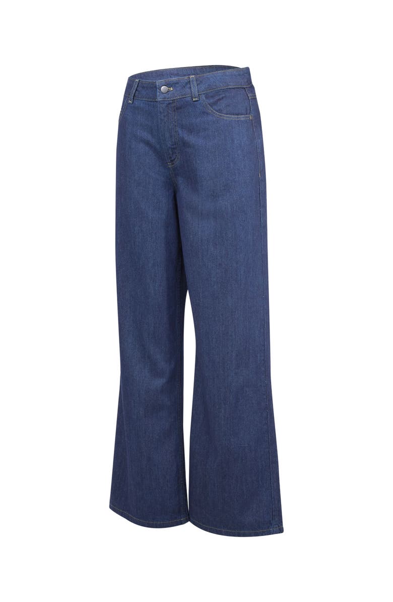 Celtic & Co. Wide Leg Jean, Alternate, color, Indigo Mid Wash