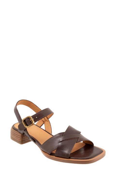 Women's Brown Low Heel Sandals | Nordstrom