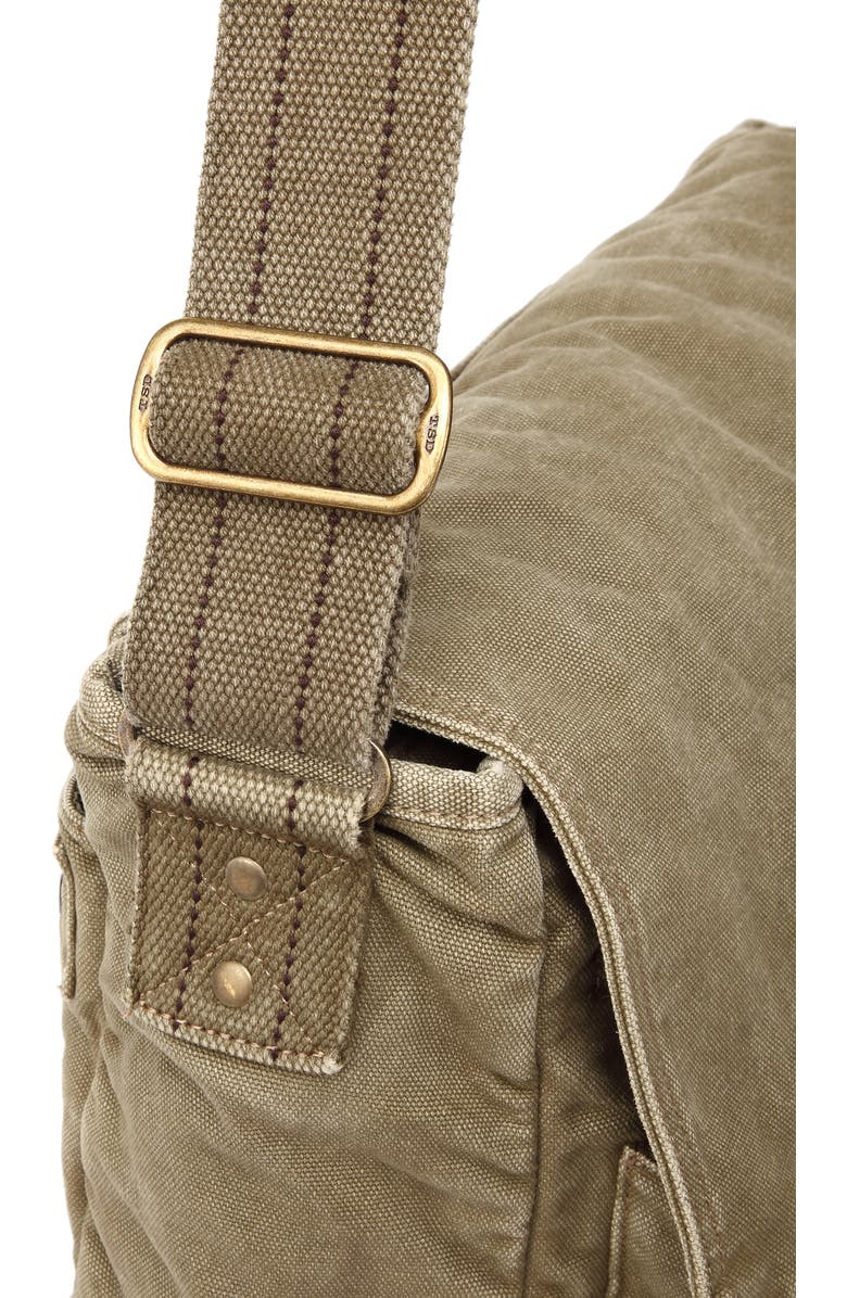 THE SAME DIRECTION Coastal Canvas Messenger Bag, Alternate, color,