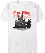 The Lord of the Rings Men's The Lord of the Rings Sauron One Ring To Rule Graphic T-Shirt