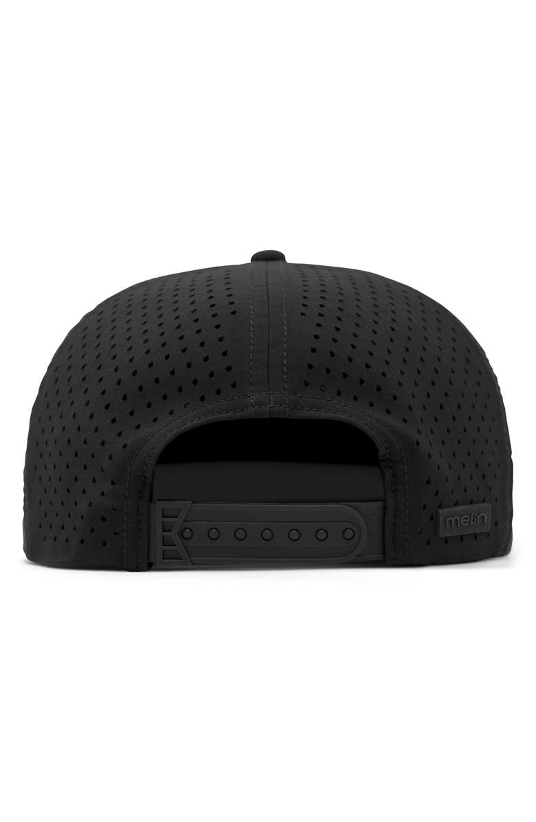 Melin Coronado Brick Hydro Performance Snapback Hat, Alternate, color, Black