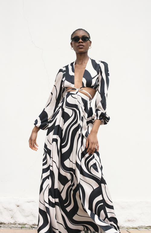 Diarrablu Amal Dress In Luze Noir