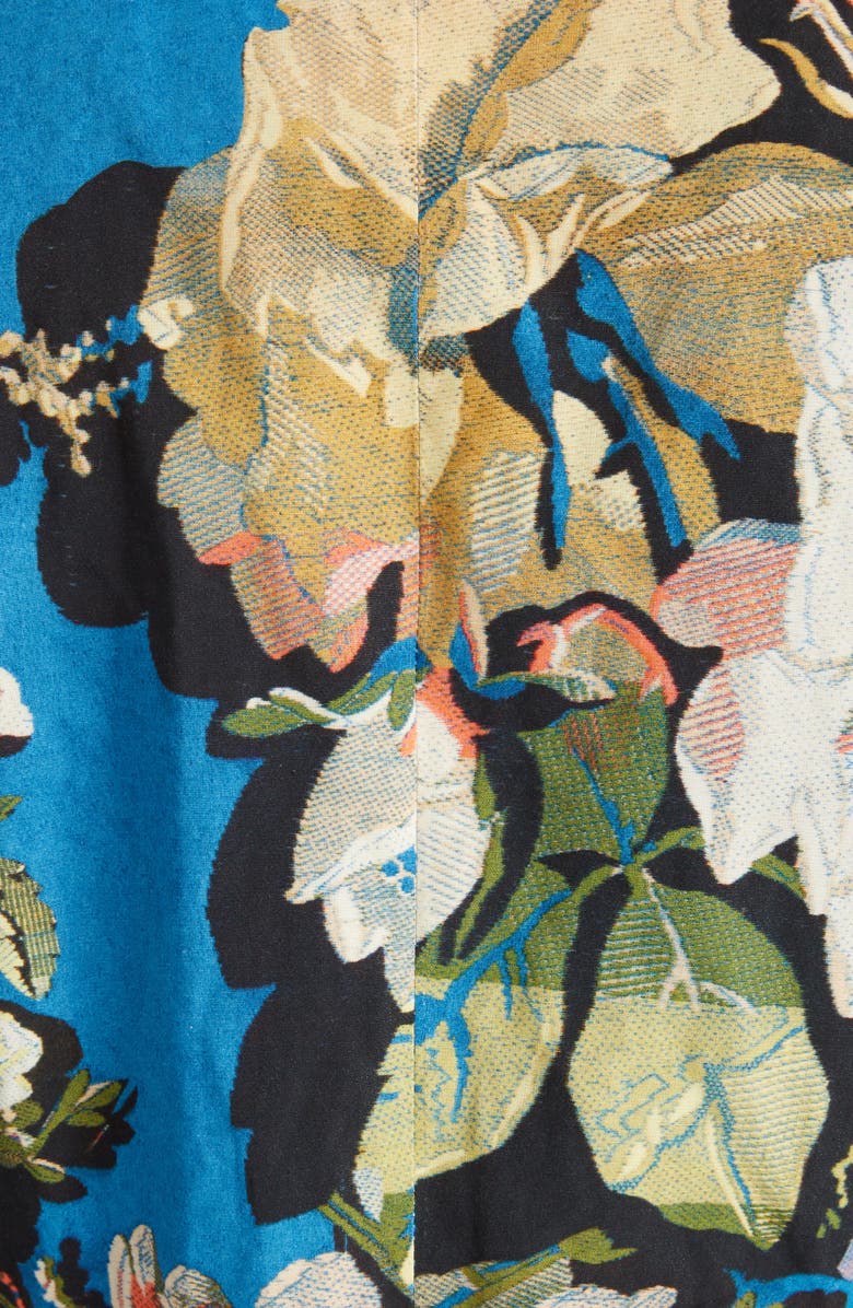 Dries Van Noten Belma Floral Silk Blend Jacquard Blazer, Alternate, color,