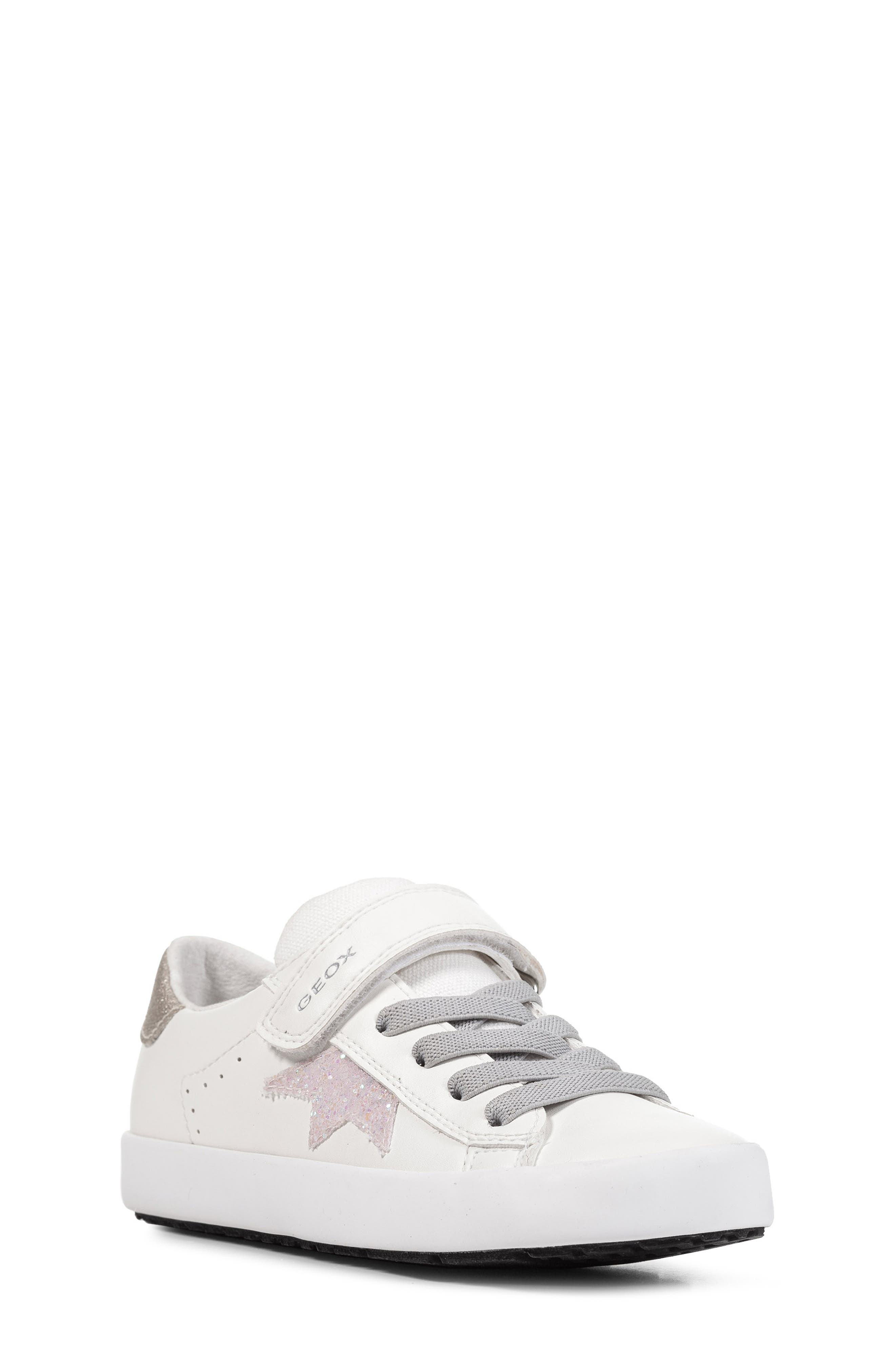 Kids' Kilwi Sneaker, Main, color, WHITE/ PINK