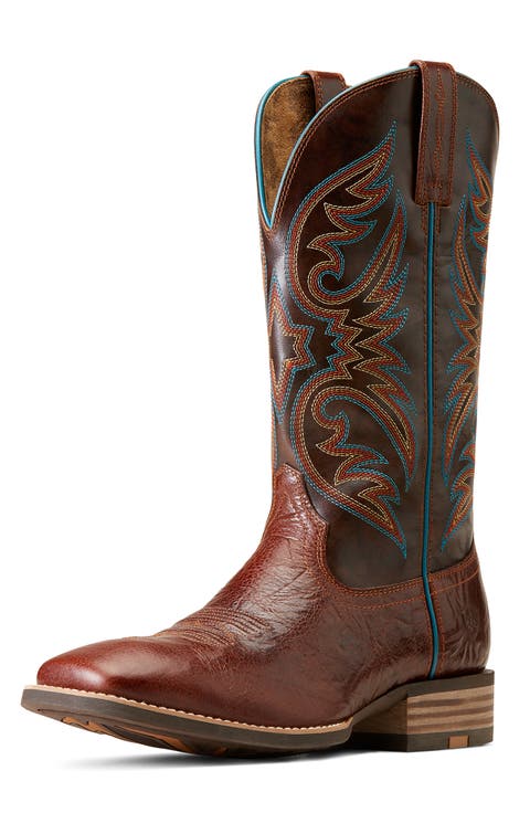 Richochet Square Toe Cowboy Boot (Men)