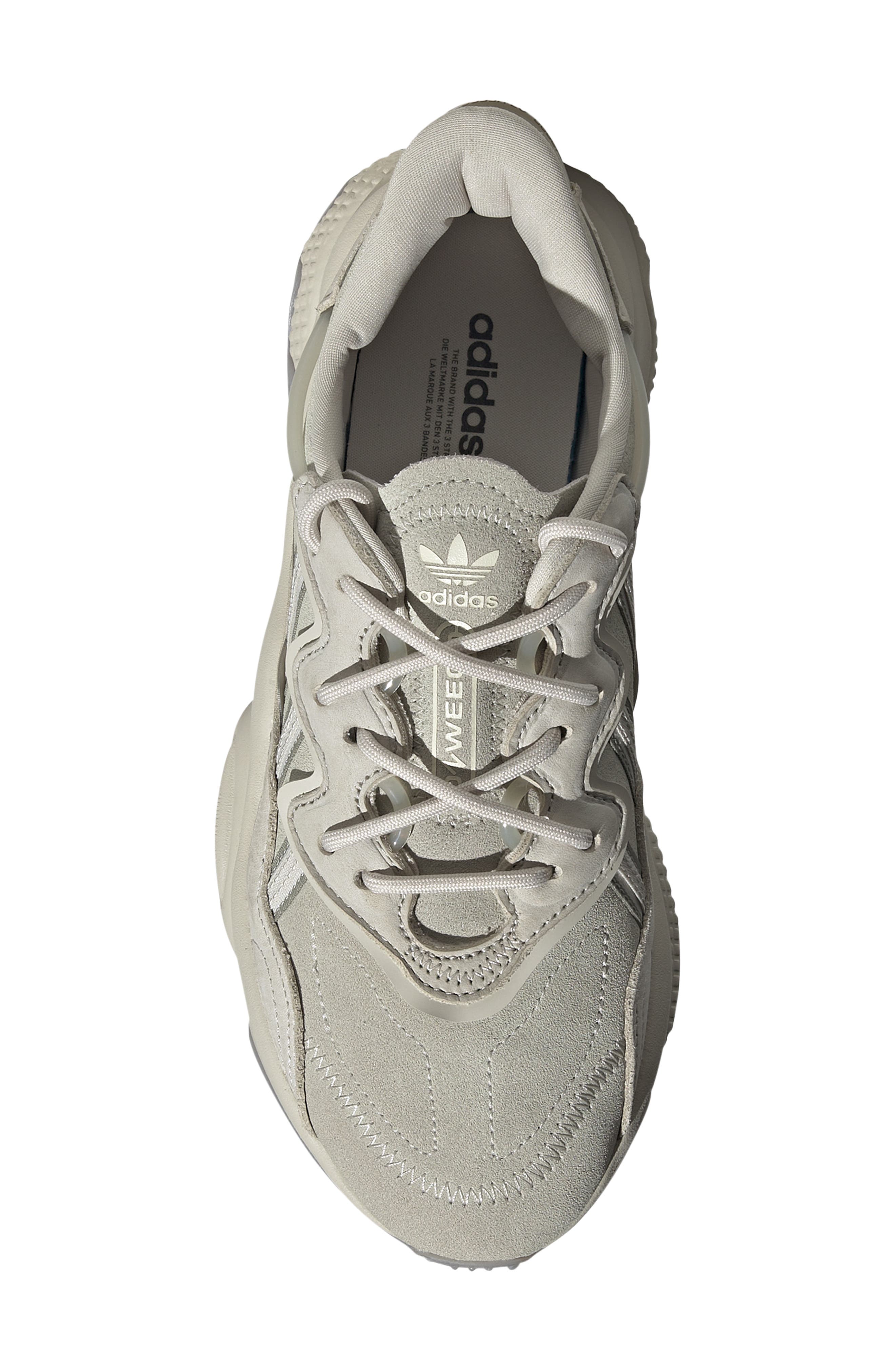 adidas Ozweego Sneaker, Alternate, color, Brown/ Grey/ Wonder White