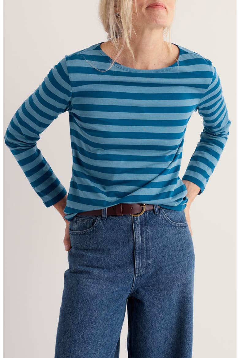 Sailor Long Sleeve T-Shirt, Main, color, DUET SCALLION MARINE