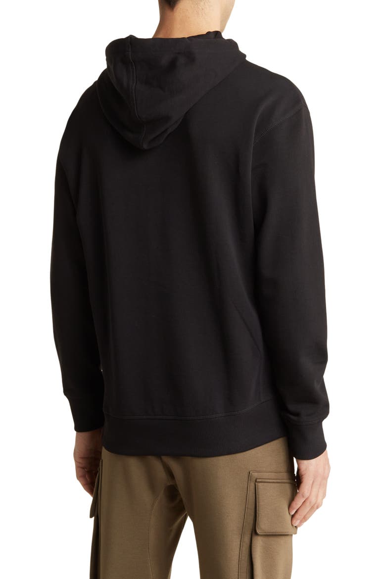 We Color Fleece Pullover Hoodie, Alternate, color, BLACK