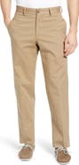 Berle Charleston Khakis Flat Front Stretch Canvas Pants