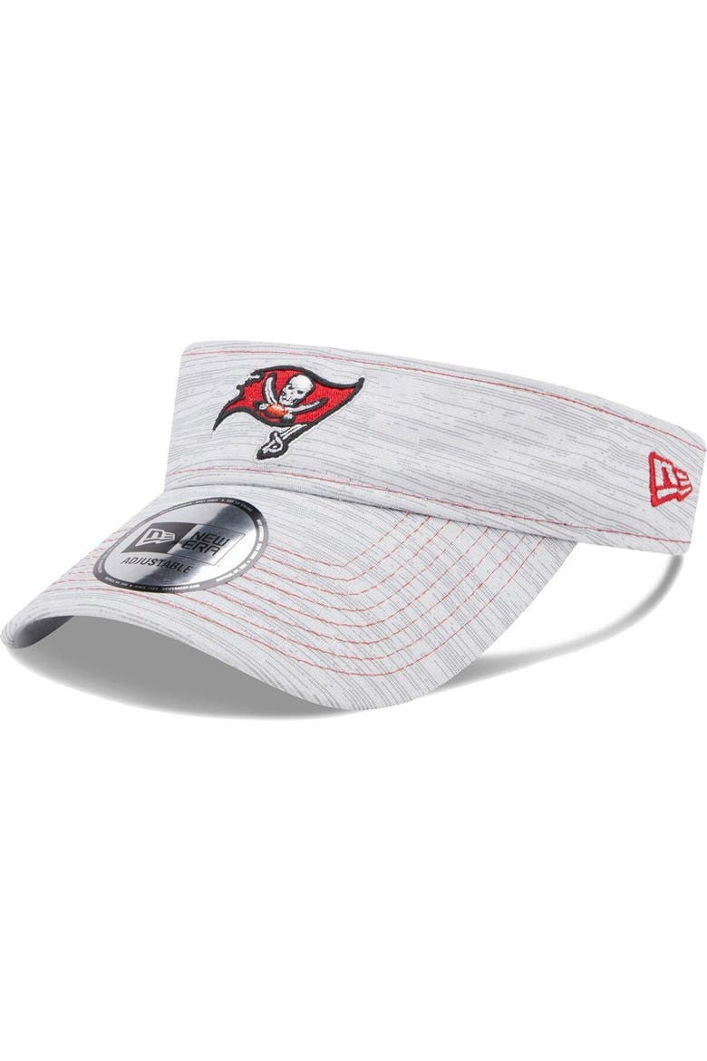 Men's New Era Gray Tampa Bay Buccaneers Adjustable Visor, Main, color, Gray