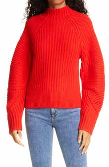 rag & bone Oakes Mock Neck Merino Wool Sweater