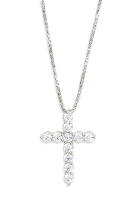 The Bella Pavé Cross Pendant